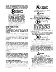 MTD 313-100A Two Cycle Snow Blower Owners Manual page 11