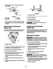 Toro 38547, 38560 and 38592 Toro 924 Power Shift Snowthrower Owners Manual, 2002 page 14