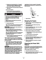 Toro 38547, 38560 and 38592 Toro 924 Power Shift Snowthrower Owners Manual, 2002 page 15