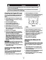 Toro 38547, 38560 and 38592 Toro 924 Power Shift Snowthrower Owners Manual, 2002 page 19