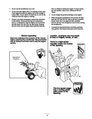 Toro 38547, 38560 and 38592 Toro 924 Power Shift Snowthrower Owners Manual, 2002 page 5