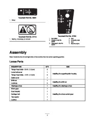 Toro 38547, 38560 and 38592 Toro 924 Power Shift Snowthrower Owners Manual, 2002 page 7