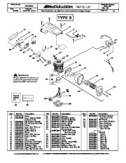 McCulloch Owners Manual page 10