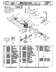 McCulloch Owners Manual page 8