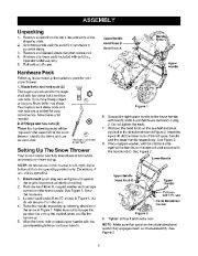 Craftsman 247.886640 Craftsman 24-Inch Snow Blower Owners Manual page 5