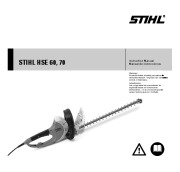 STIHL HSE 60 70 Hedge Trimmer Owners Manual page 1