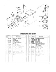Toro 38030 Snow Master 20 Parts Catalog, 1978 page 7