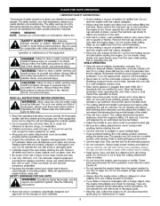 MTD Troy-Bilt TB525ET Trimmer Lawn Mower Owners Manual page 2