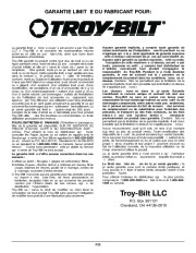 MTD Troy-Bilt TB525ET Trimmer Lawn Mower Owners Manual page 40