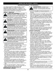 MTD Troy-Bilt TB525ET Trimmer Lawn Mower Owners Manual page 42