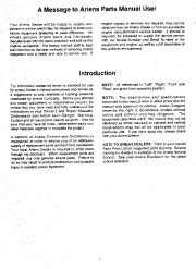 Ariens Sno Thro 924 Series Snow Blower Parts Manual page 2