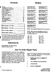 Ariens Sno Thro 924 Series Snow Blower Parts Manual page 3