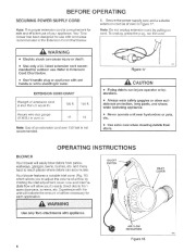 Toro 51571 Yard Blower Vac Owners Manual, 1994 page 6