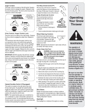 MTD Gold 769-04179 Snow Blower Owners Manual page 11