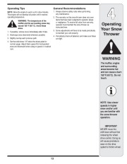 MTD Gold 769-04179 Snow Blower Owners Manual page 13