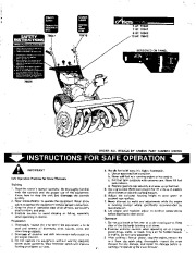 Ariens Sno Thro 924000 924046 48 50 52 49 51 824006 5 8 Snow Blower Owners Manual page 2