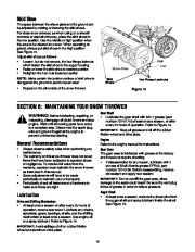 MTD White Outdoor OGST-3106 Snow Blower Owners Manual page 13