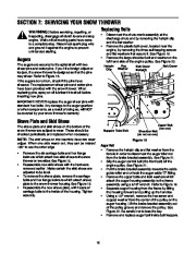 MTD White Outdoor OGST-3106 Snow Blower Owners Manual page 15