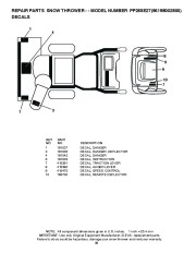 Poulan Pro Owners Manual, 2009 page 38