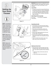MTD White Outdoor 28 30 33 45 Two Stage Snow Blower Owners Manual page 6