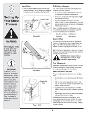 MTD White Outdoor 28 30 33 45 Two Stage Snow Blower Owners Manual page 8