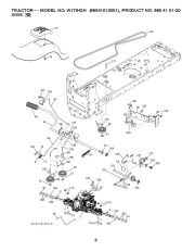 2010 Weed Eater 96041012001 Lawn Tractor Parts Manual, 2010 page 8