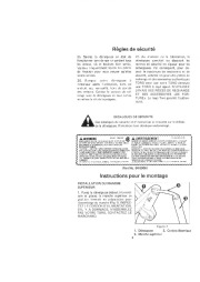 Toro 38000C S-120 Snowthrower Instructions de Préparation, 1989 page 3