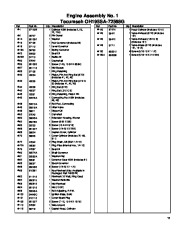 Toro 38571, 38575 Toro CCR 6053 Quick Clear Snowthrower Parts Catalog, 2008 page 11