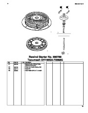 Toro 38571, 38575 Toro CCR 6053 Quick Clear Snowthrower Parts Catalog, 2008 page 15