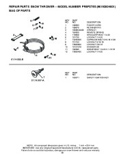 Poulan Pro Owners Manual, 2010 page 39