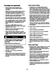 Toro 20045, 20048 Super Recycler Mower, SR-21SE Manual del Propietario, 2001 page 12