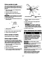 Toro 20045, 20048 Super Recycler Mower, SR-21SE Manual del Propietario, 2001 page 21