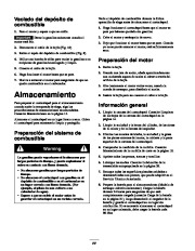 Toro 20045, 20048 Super Recycler Mower, SR-21SE Manual del Propietario, 2001 page 22