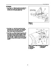 Simplicity Massey Ferguson Agco Allis 1691520 1692039 1692624 Snow Dozer Blade Hitch Attachment Manual page 13