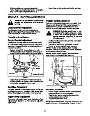 MTD White Outdoor Snow Boss 550 H623D 750 H633E Snow Blower Owners Manual page 10