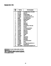 MTD White Outdoor Snow Boss 550 H623D 750 H633E Snow Blower Owners Manual page 23