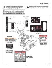 Murray Walk Behind 1695720 14.5TP 29-Inch Dual Stage Snow Blower Owners Manual page 9