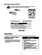 Toro 38025 1800 Power Curve Snowthrower Owners Manual, 2001, 2002 page 5
