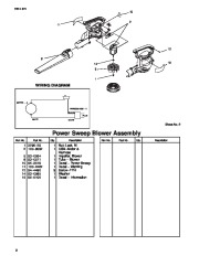 Toro 51586 Power Sweep Blower Parts Catalog, 2000, 2001, 2002, 2003, 2004 page 2