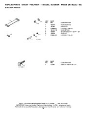 Poulan Pro Owners Manual, 2008 page 36