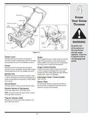 MTD 2N1 2P5 Single Stage Snow Blower Owners Manual page 7