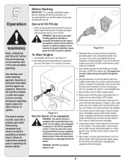 MTD 2N1 2P5 Single Stage Snow Blower Owners Manual page 8