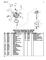 Toro 38651 Toro Power Max 1128 OXE Snowthrower Parts Catalog, 2008 page 18