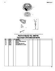 Toro 38651 Toro Power Max 1128 OXE Snowthrower Parts Catalog, 2008 page 19