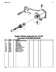 Toro 38651 Toro Power Max 1128 OXE Snowthrower Parts Catalog, 2008 page 20