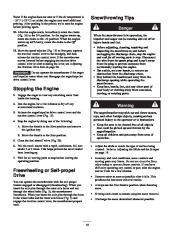 Toro 38053 824 Power Throw Snowthrower Owners Manual, 2002 page 16
