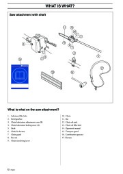 Husqvarna S 36 Oregon 90 91 VG SG Saw Attachment Chainsaw Owners Manual EN FR ES, 2002,2003 page 12