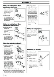 Husqvarna S 36 Oregon 90 91 VG SG Saw Attachment Chainsaw Owners Manual EN FR ES, 2002,2003 page 14