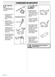 Husqvarna S 36 Oregon 90 91 VG SG Saw Attachment Chainsaw Owners Manual EN FR ES, 2002,2003 page 22