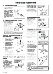 Husqvarna S 36 Oregon 90 91 VG SG Saw Attachment Chainsaw Owners Manual EN FR ES, 2002,2003 page 24